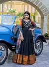 SK 1186 Wedding Wear Dupatta With Gown Catalog